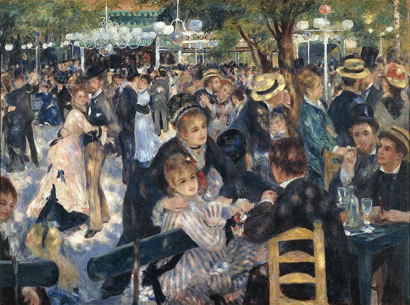 Dance at Le Moulin de la Galette, Pierre-Auguste Renoir